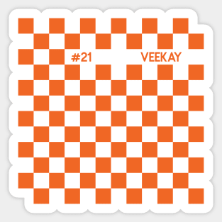 Rinus VeeKay Racing Flag Sticker